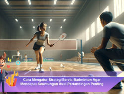 Cara Mengatur Strategi Servis Badminton Agar Mendapat Keuntungan Awal Pertandingan Penting