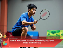 Latihan Kekuatan Kaki untuk Badminton yang Lebih Stabil dan Seimbang