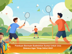 Panduan Bermain Badminton Santai Untuk Usia Dewasa Agar Tetap Sehat Aktif
