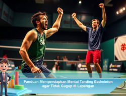Panduan Mempersiapkan Mental Tanding Badminton agar Tidak Gugup di Lapangan