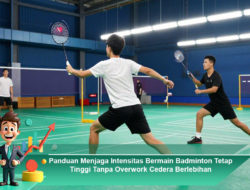 Panduan Menjaga Intensitas Bermain Badminton Tetap Tinggi Tanpa Overwork Cedera Berlebihan