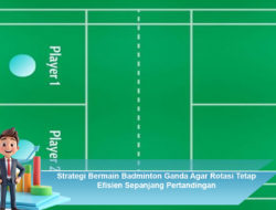 Strategi Bermain Badminton Ganda Agar Rotasi Tetap Efisien Sepanjang Pertandingan