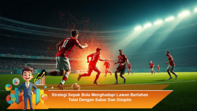Strategi Sepak Bola Menghadapi Lawan Bertahan Total Dengan Sabar Dan Disiplin