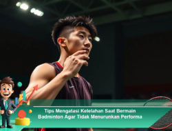 Tips Mengatasi Kelelahan Saat Bermain Badminton Agar Tidak Menurunkan Performa