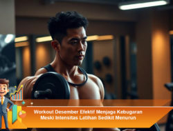 Workout Desember Efektif Menjaga Kebugaran Meski Intensitas Latihan Sedikit Menurun