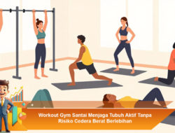 Workout Gym Santai Menjaga Tubuh Aktif Tanpa Risiko Cedera Berat Berlebihan