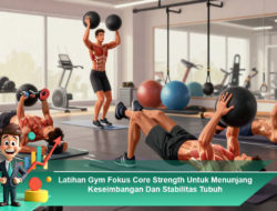 Latihan Gym Fokus Core Strength Untuk Menunjang Keseimbangan Dan Stabilitas Tubuh