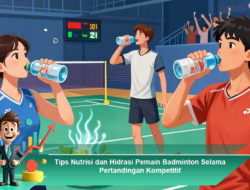 Tips Nutrisi dan Hidrasi Pemain Badminton Selama Pertandingan Kompetitif
